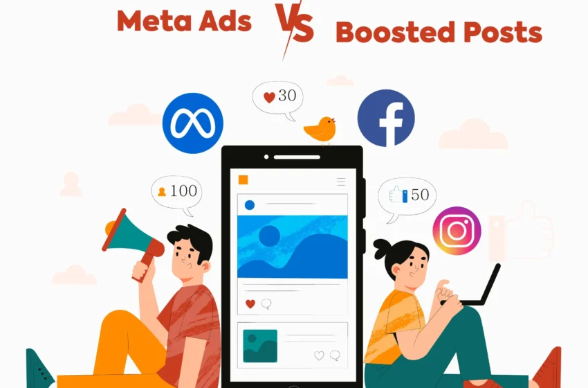 Meta Ads vs. Boosted Posts: What Actually Grows Your Business?